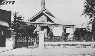 The Cottesloe Dental building in the 1890s